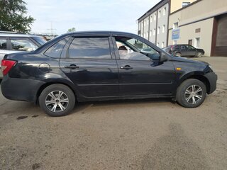 2013 Lada (ВАЗ) Granta I, чёрный, 420000 рублей, вид 5