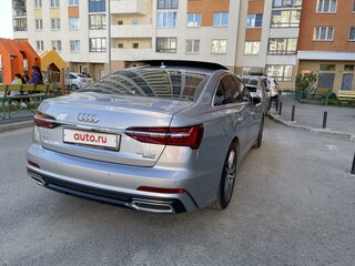 2020 Audi A6 45 TDI V (C8), серебристый, 6500000 рублей, вид 4