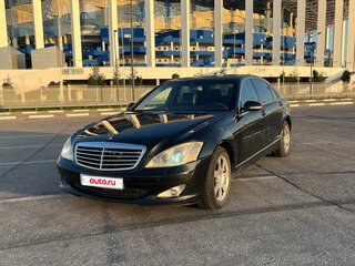 2007 Mercedes-Benz S-Класс 350 V (W221), чёрный, 730000 рублей, вид 1