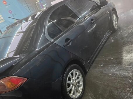 2007 Mitsubishi Lancer X, чёрный, 440000 рублей, вид 3
