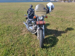 1991 Yamaha XV1100 Virago, чёрный, 380000 рублей, вид 3