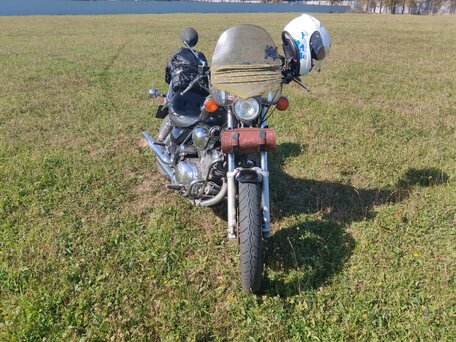 1991 Yamaha XV1100 Virago, чёрный, 380000 рублей, вид 3