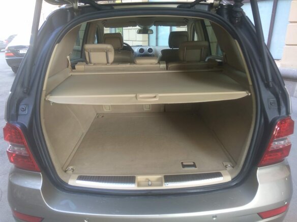 2009 Mercedes-Benz M-Класс 320 II (W164) Рестайлинг, бежевый - вид 19