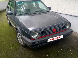 1990 Volkswagen Golf II, чёрный, 100000 рублей, вид 1