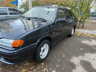 2007 Lada (ВАЗ) 2115, чёрный, 235000 рублей, вид 1