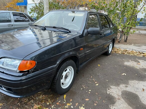2007 Lada (ВАЗ) 2115, чёрный, 235000 рублей