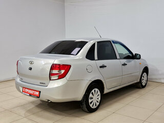 2013 Lada (ВАЗ) Granta I, серебристый, 200000 рублей, вид 4