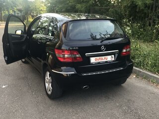 2009 Mercedes-Benz B-Класс 170 I (W245) Рестайлинг, чёрный, 650000 рублей, вид 2