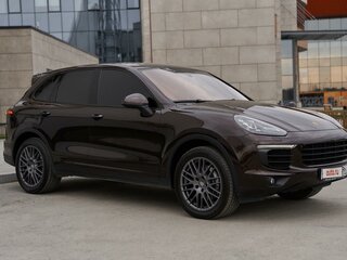2014 Porsche Cayenne Diesel II Рестайлинг (958), коричневый, 4000000 рублей, вид 4