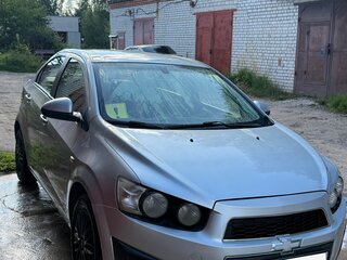 2012 Chevrolet Aveo II, серебристый, 359000 рублей, вид 3