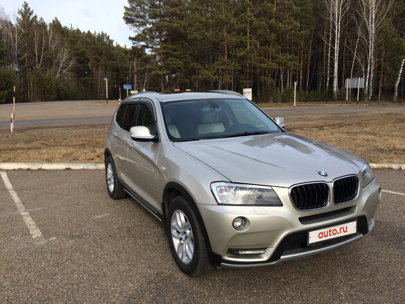 2012 BMW X3 28i xDrive II (F25), серебристый - вид 2