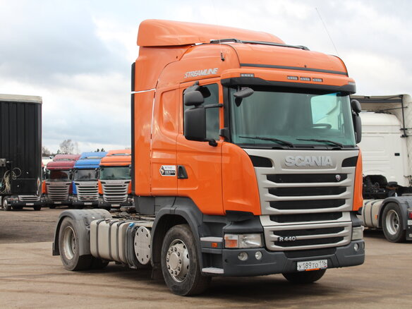 2015 Scania R-Series, оранжевый