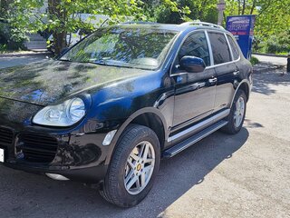 2006 Porsche Cayenne S I (955), чёрный, 1190000 рублей, вид 2
