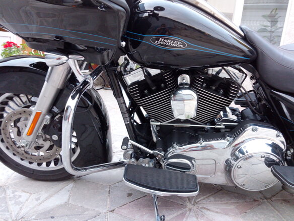 2009 Harley-Davidson Road Glide, чёрный - вид 3