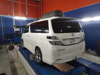 2008 Toyota Vellfire I, белый, 2150000 рублей, вид 5