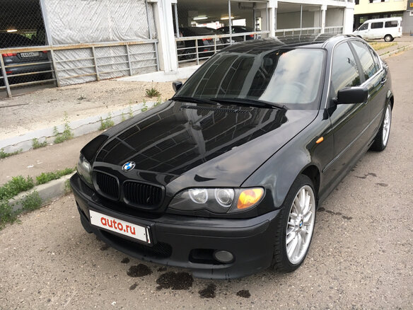 2004 BMW 3 серии 330xd IV (E46) Рестайлинг, чёрный - вид 1