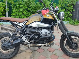 2018 BMW R Nine T Scrambler, золотистый, 1050000 рублей, вид 2