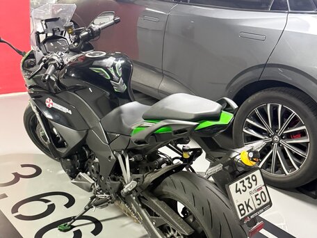 2023 Kawasaki Ninja 1000 SX, зелёный, 1200000 рублей, вид 4