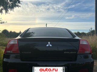 2007 Mitsubishi Galant IX Рестайлинг, чёрный, 500000 рублей, вид 5