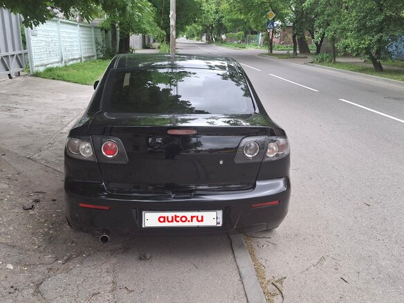 2006 Mazda 3 I (BK) Рестайлинг, чёрный, 560000 рублей - вид 8