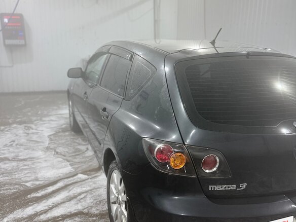 2007 Mazda 3 I (BK) Рестайлинг, чёрный, 460000 рублей - вид 5