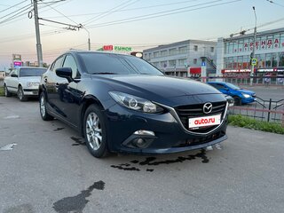 2013 Mazda 3 III (BM), синий, 1000000 рублей, вид 1