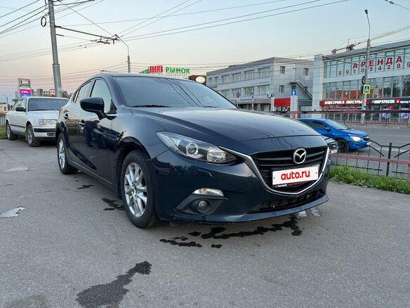 2013 Mazda 3 III (BM), синий, 1150000 рублей