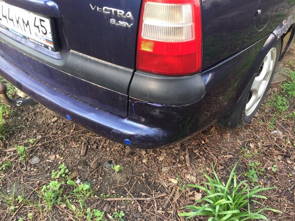 1998 Opel Vectra B, синий, 285000 рублей - вид 8