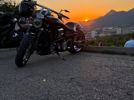 2006 Yamaha XV 1700 Warrior, чёрный, 1200000 рублей, вид 2