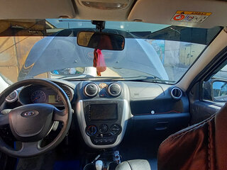 2017 Lada (ВАЗ) Granta I, чёрный, 600000 рублей, вид 3