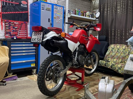 2013 Honda XR 650L, красный, 650000 рублей, вид 4
