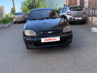 2008 Chevrolet Lanos I, чёрный, 90000 рублей, вид 2