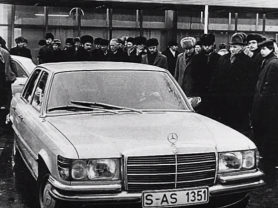 1978 Mercedes-Benz S-Класс 300 I (W116), зелёный - вид 17