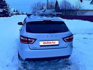 2019 Lada (ВАЗ) Vesta SW I, серебристый, 950000 рублей, вид 4