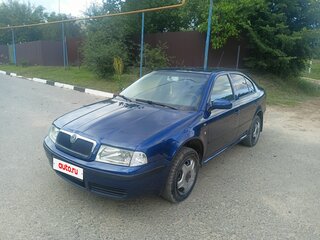 2004 Skoda Octavia I (A4) Рестайлинг, синий, 505000 рублей, вид 3