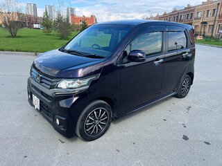 2016 Honda N-WGN I Рестайлинг, фиолетовый, 680000 рублей, вид 4