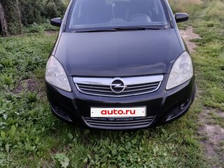 2008 Opel Zafira B Рестайлинг, чёрный, 450000 рублей, вид 1