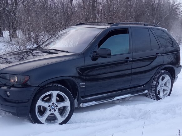 2002 BMW X5 4.6is I (E53), чёрный, 2350000 рублей - вид 12