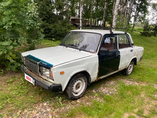 1996 Lada (ВАЗ) 2107, белый, 50000 рублей, вид 1