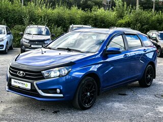 2019 Lada (ВАЗ) Vesta SW I, синий, 909000 рублей, вид 1
