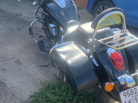 2012 Kawasaki VN900 Vulcan, чёрный, 700000 рублей, вид 4
