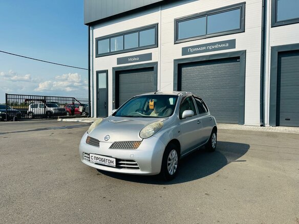 2002 Nissan March III (K12), серый, 349999 рублей - вид 2