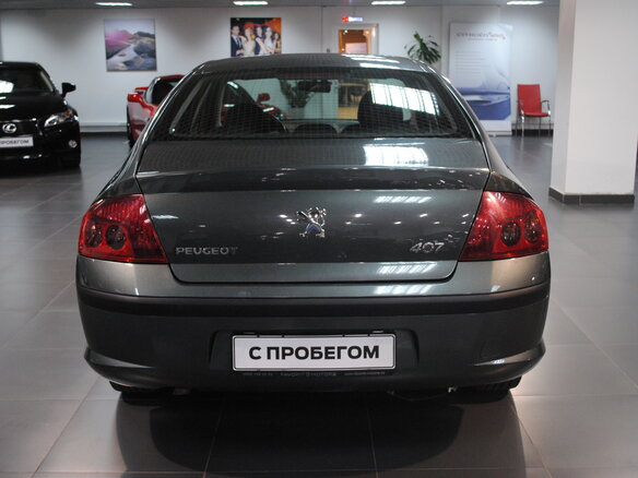 2008 Peugeot 407, зелёный - вид 5