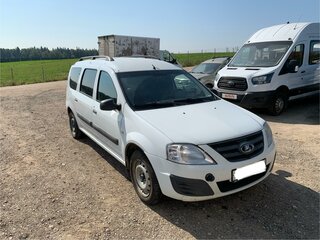 2020 Lada (ВАЗ) Largus I, белый, 875000 рублей, вид 2