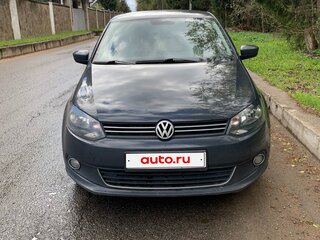 2011 Volkswagen Polo V, чёрный, 960000 рублей, вид 1