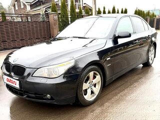 2006 BMW 5 серии 525xi V (E60/E61), чёрный, 1150000 рублей, вид 1