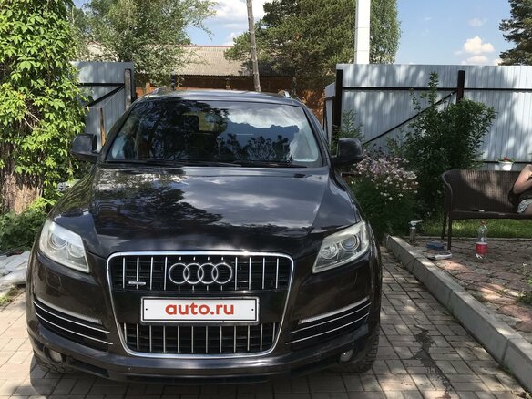 2008 Audi Q7 I (4L), чёрный, 1400000 рублей - вид 2