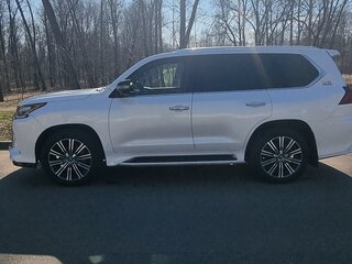 2021 Lexus LX 570 III Рестайлинг 2, белый, 10100000 рублей, вид 5