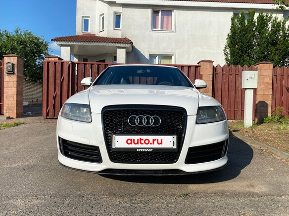 2008 Audi A6 III (C6) Рестайлинг, белый, 1550000 рублей