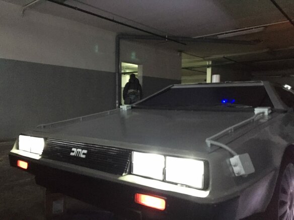1981 DeLorean DMC-12, серый - вид 8